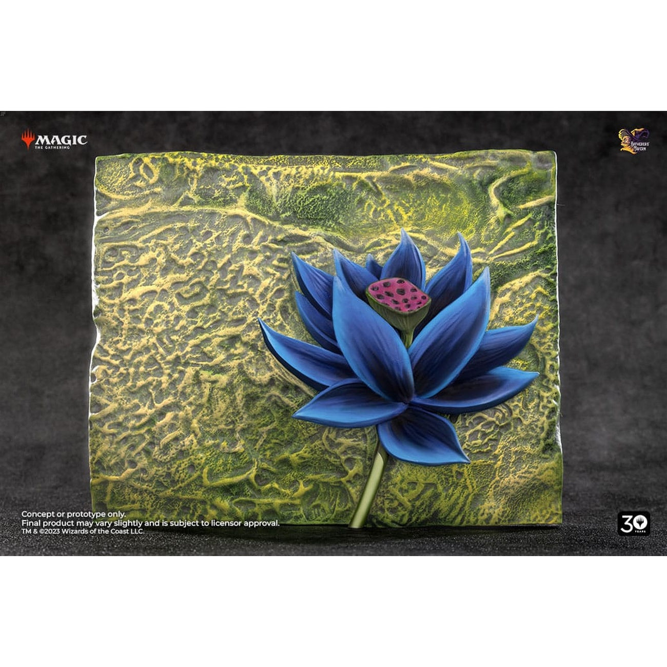 Produktbild Magic The Gathering Relief-Skulptur Black Lotus Previews Exclusive 17 x 15 cm