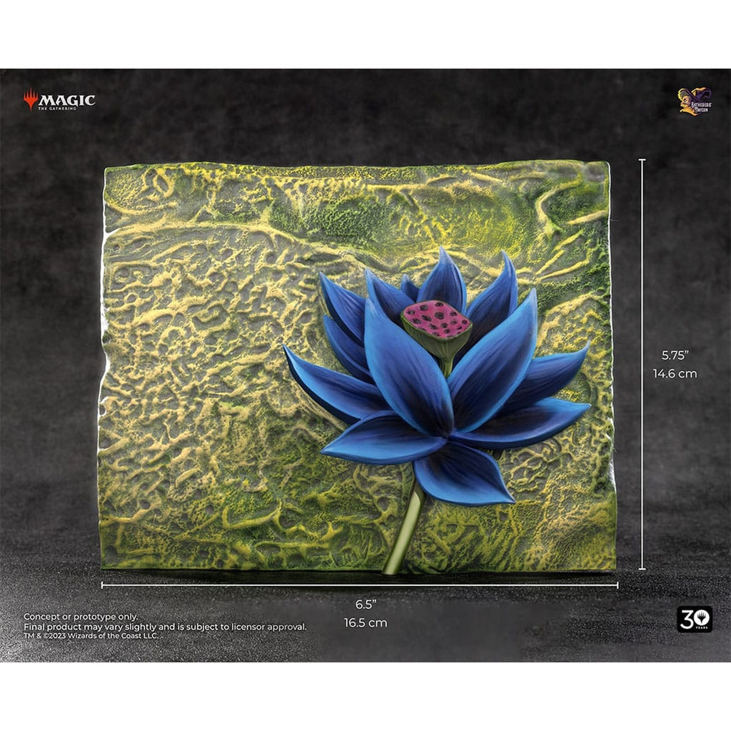 Produktbild Magic The Gathering Relief-Skulptur Black Lotus Previews Exclusive 17 x 15 cm
