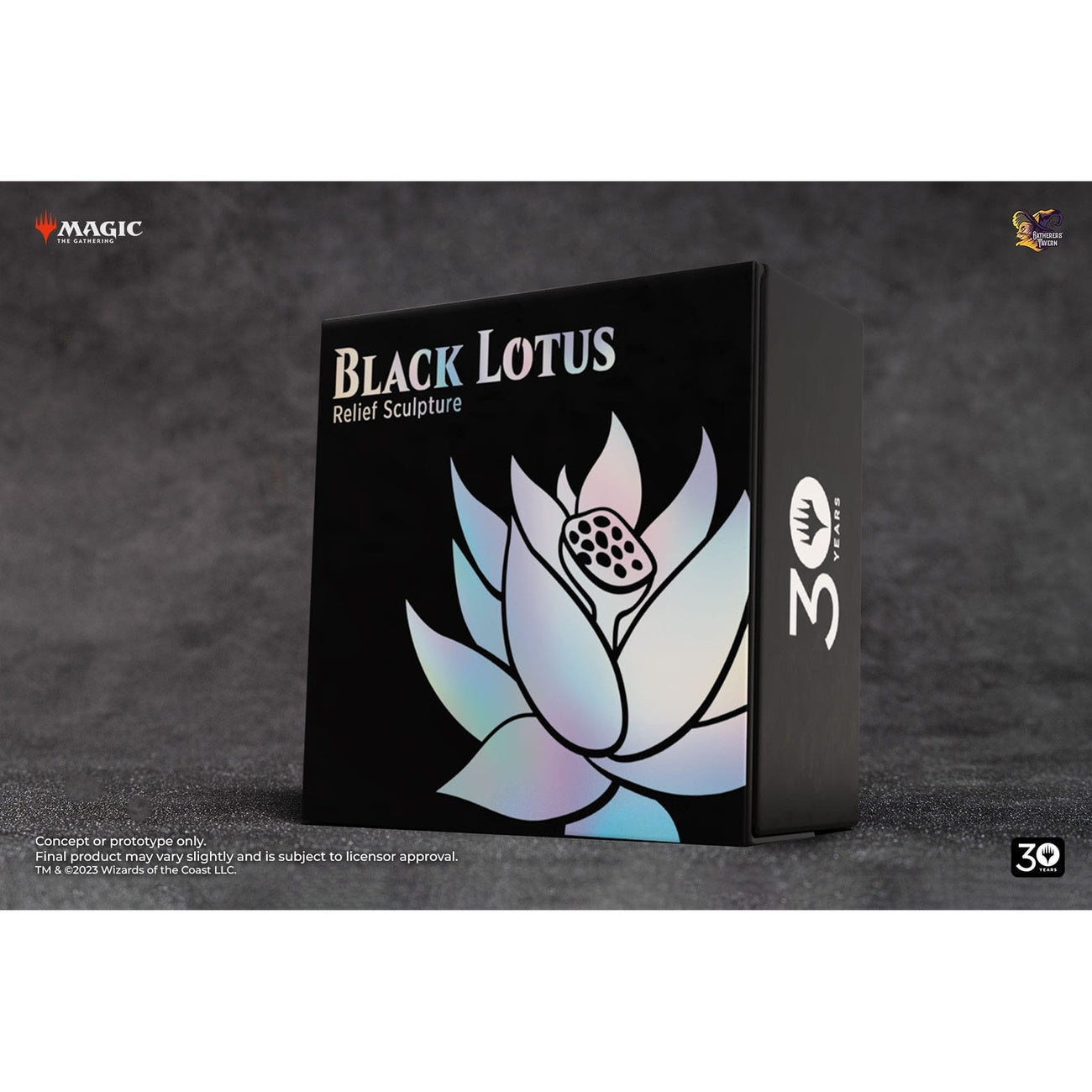 Produktbild Magic The Gathering Relief-Skulptur Black Lotus Previews Exclusive 17 x 15 cm