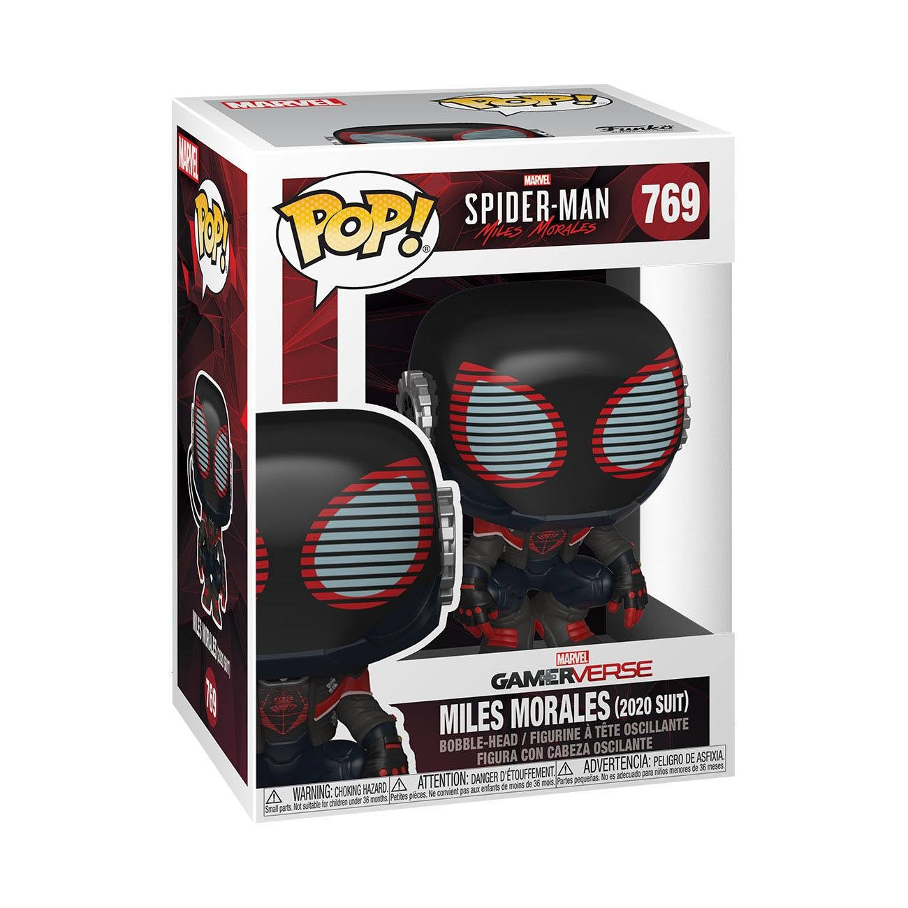 Produktbild Marvel's Spider-Man POP! Games Vinyl Figur Miles Morales 2020 Suit 9 cm
