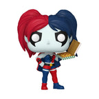 Produktbild DC Comics: Harley Quinn Takeover POP! Heroes Vinyl Figur Harley with Pizza 9 cm