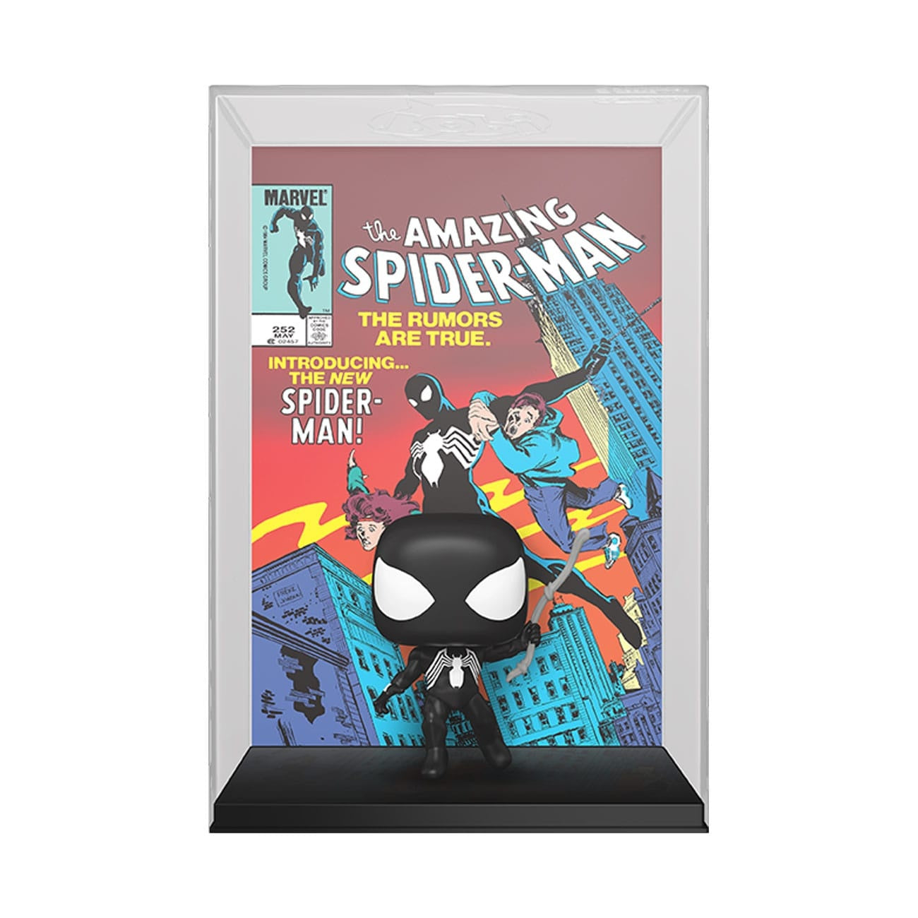 Produktbild Marvel POP! Comic Cover Vinyl Figur Amazing Spider-Man #252 9 cm