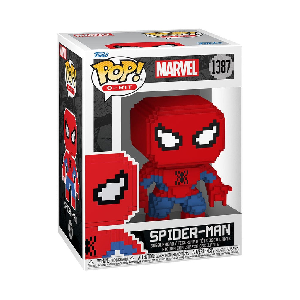 Produktbild Marvel POP! 8-Bit Vinyl Figur Spider-Man 9 cm
