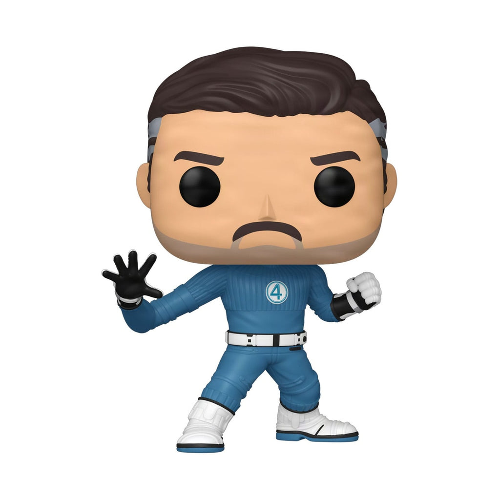 Produktbild The Fantastic Four: First Steps POP! Marvel Vinyl Figur Mister Fantastic 9 cm