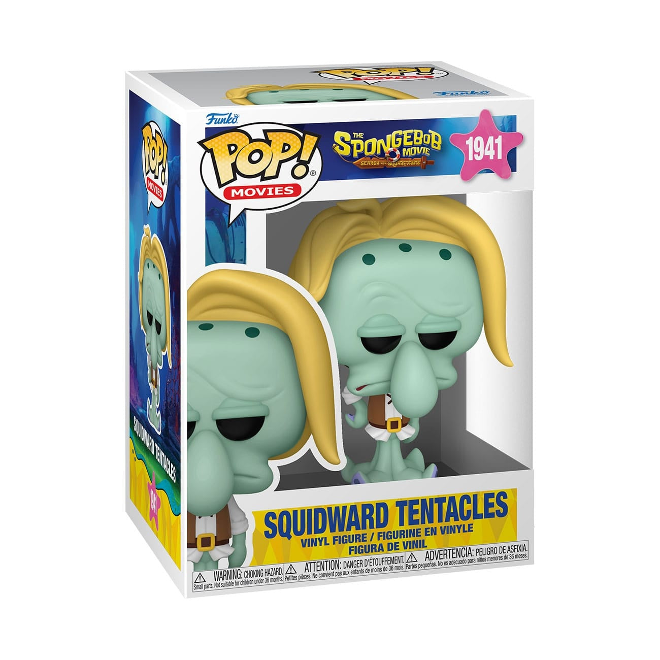 Produktbild SpongeBob Schwammkopf POP! Vinyl Figur Squidward Tentacles (Pirate) 9 cm