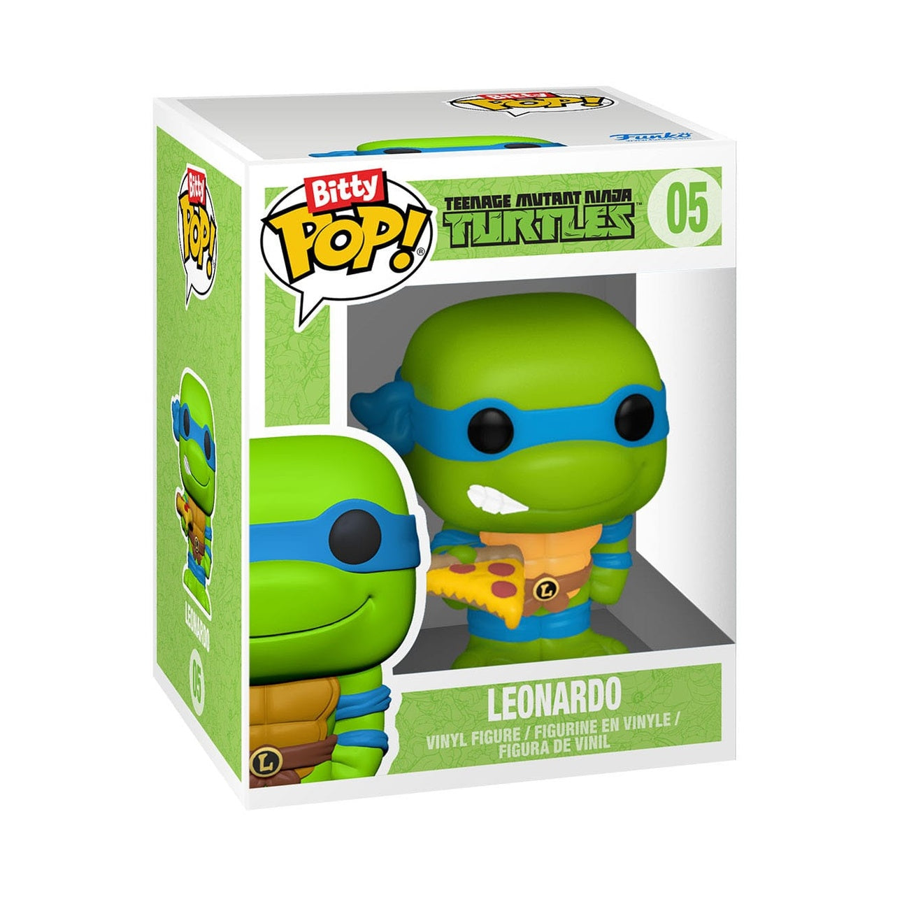 Produktbild Teenage Mutant Ninja Turtles POP! Rides Vinyl Figur Leonardo w/Van 2,5 cm