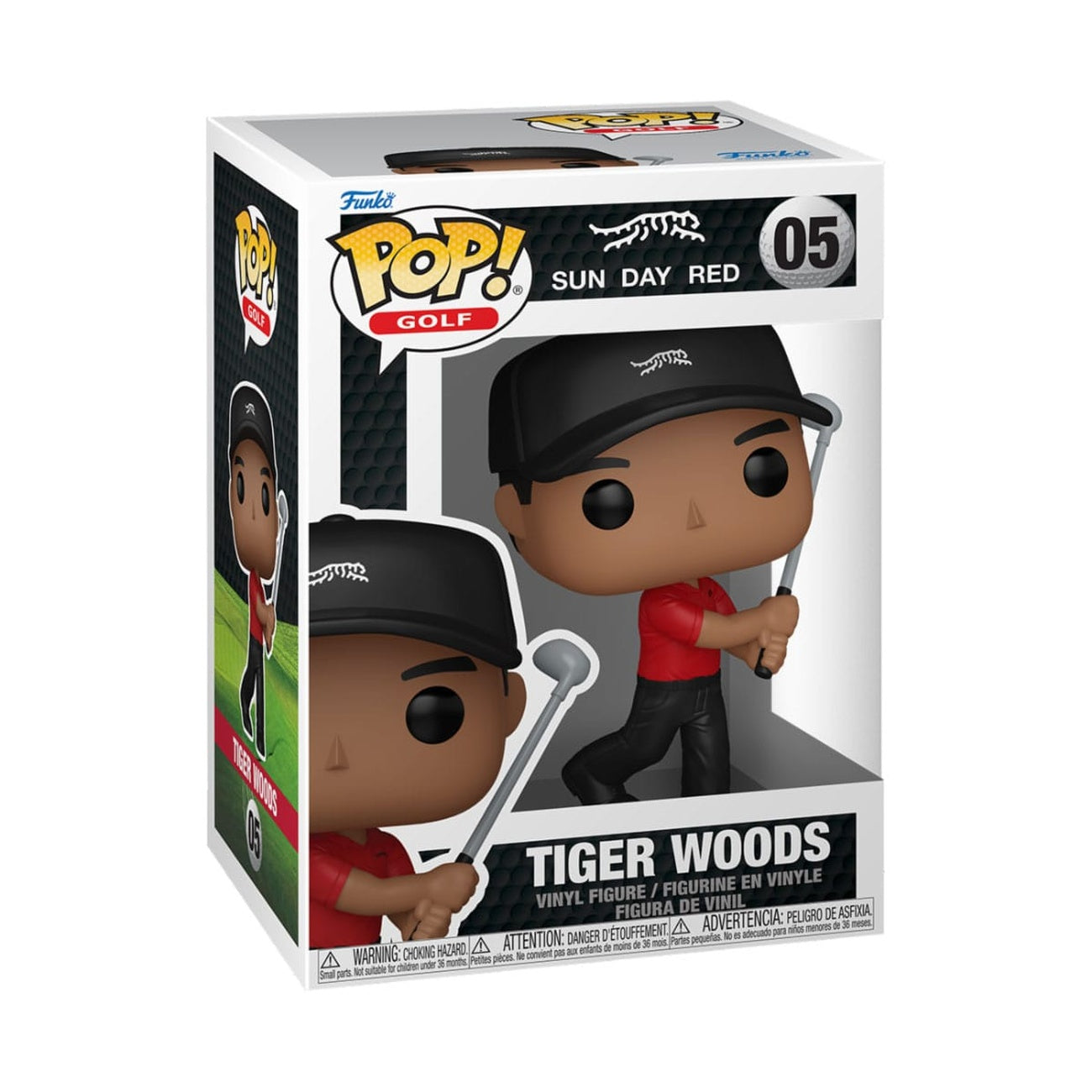 Produktbild Tiger Woods POP! Golf Vinyl Figur Tiger Woods(swing) 9 cm