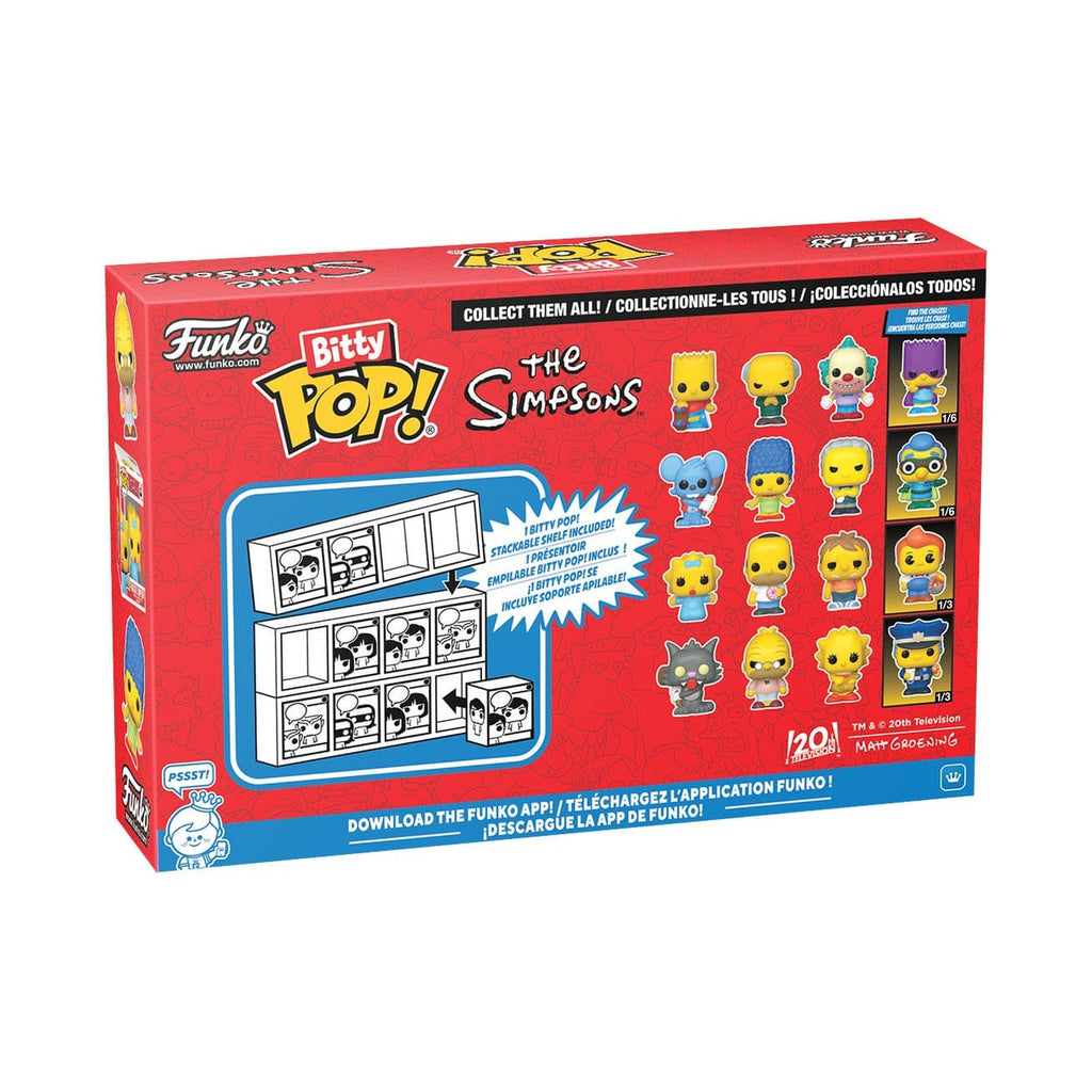 Produktbild Die Simpsons Bitty POP! Vinyl Figuren 4er-Pack Series 2 2 cm