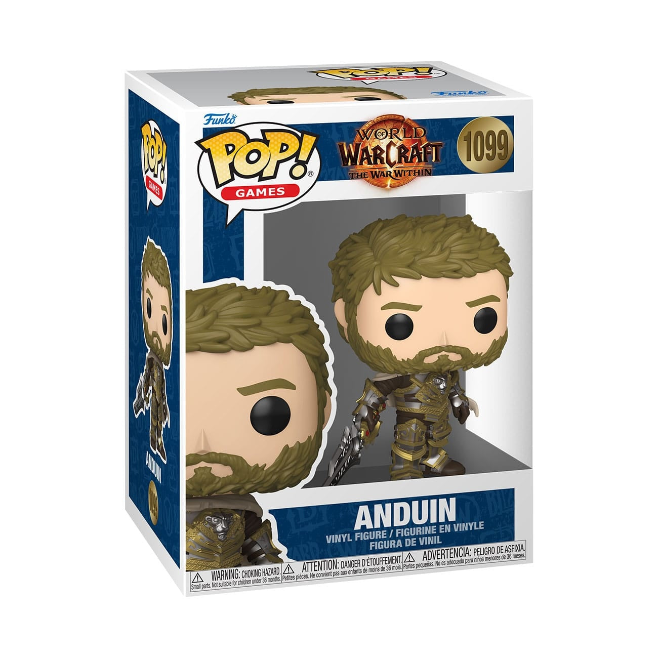 Produktbild World of Warcraft POP! Games Vinyl Figur Anduin(WW) 9 cm