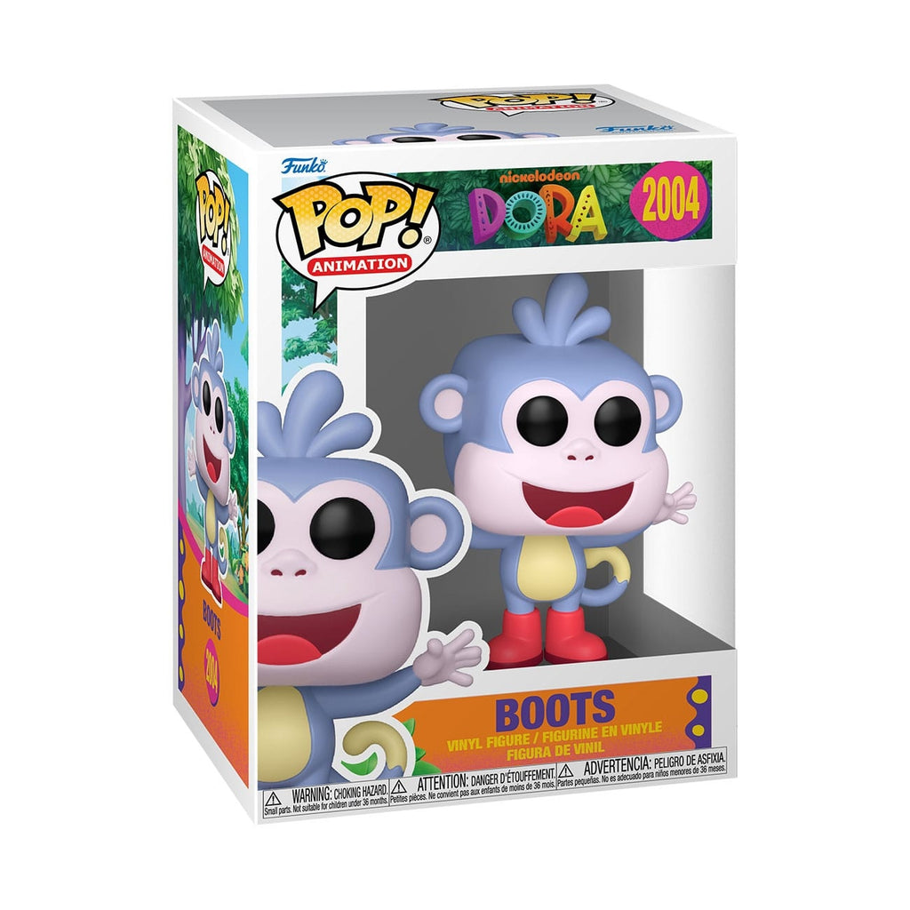 Produktbild Dora POP! Animation Vinyl Figur Boots 9 cm
