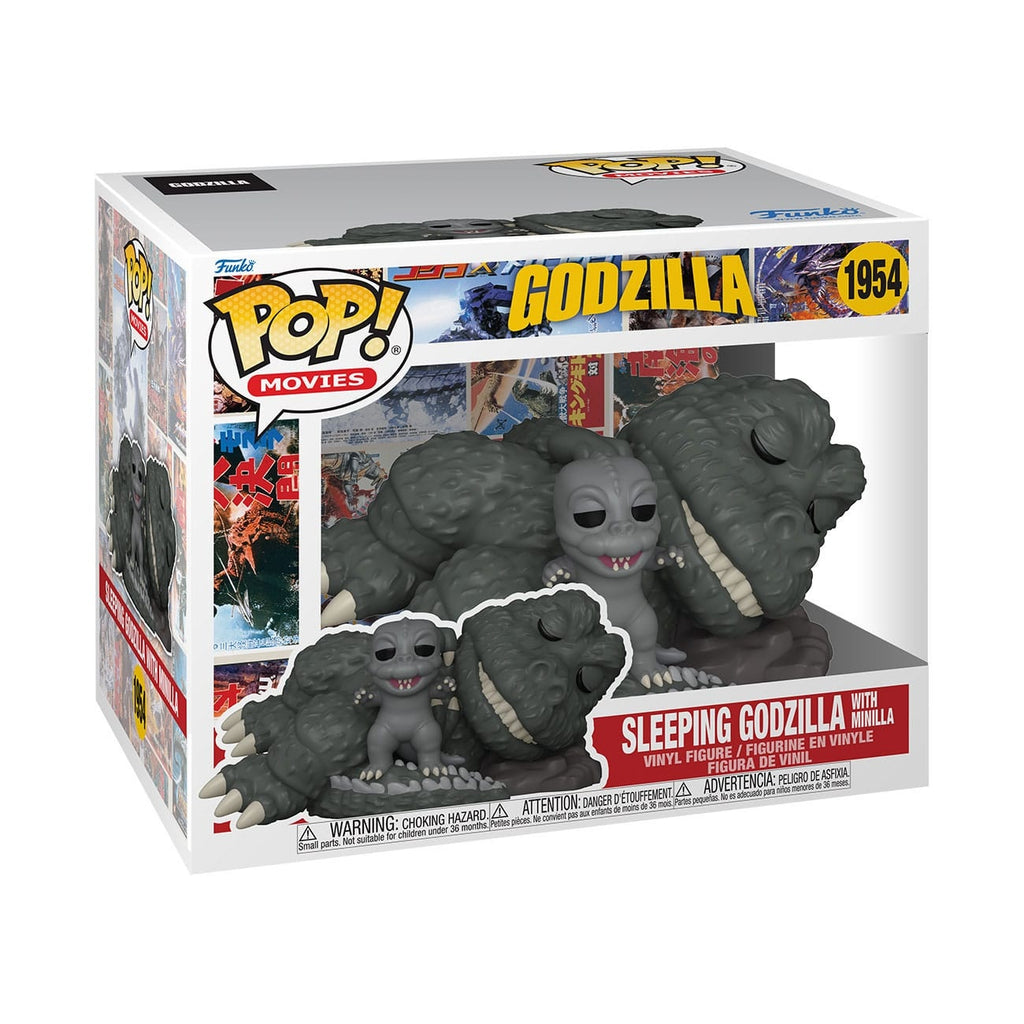 Produktbild Godzilla Super Sized POP! Movies Vinyl Figur Sleeping Godzilla with Minilla 15 cm