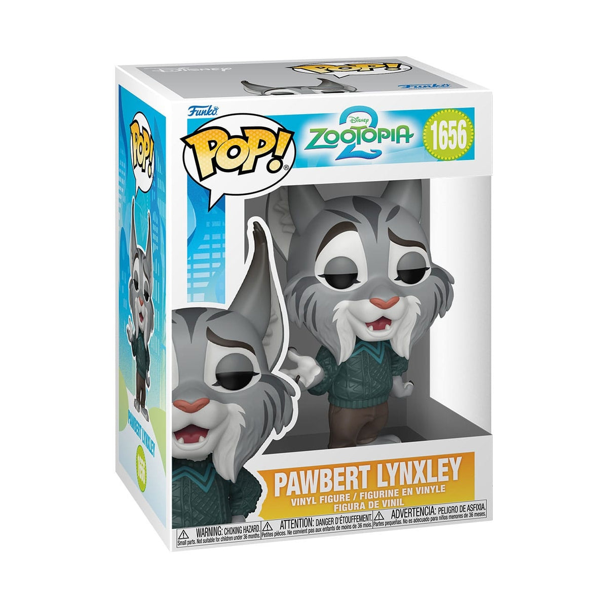 Produktbild Zoomania 2 POP! Movies Vinyl Figur Pawbert Lynxley 9 cm