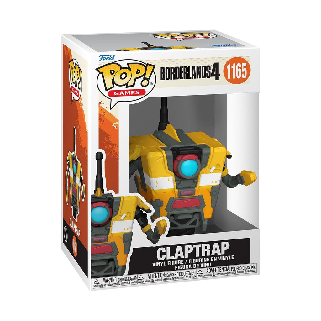 Produktbild Borderlands 4 POP! Games Vinyl Figur Claptrap 9 cm