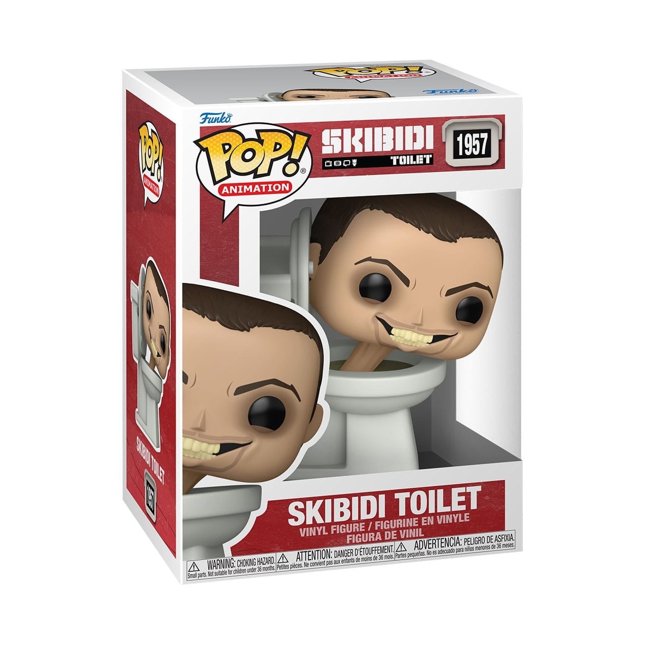 Produktbild Skibidi Toilet POP! Rocks Vinyl Figur Skibidi Toilet 9 cm