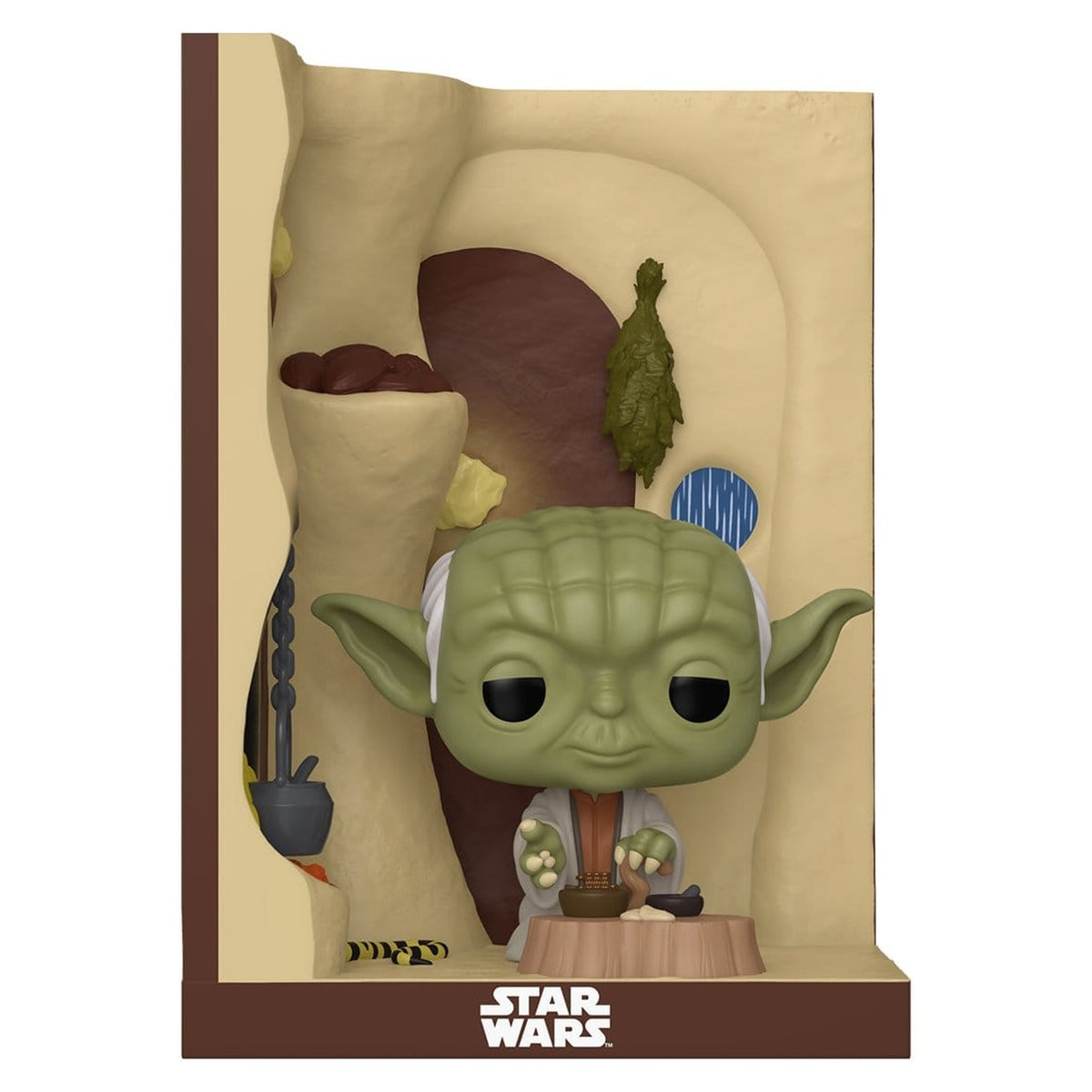 Produktbild Star Wars POP! Nooks Vinyl Figur Yoda's Hutt 9 cm