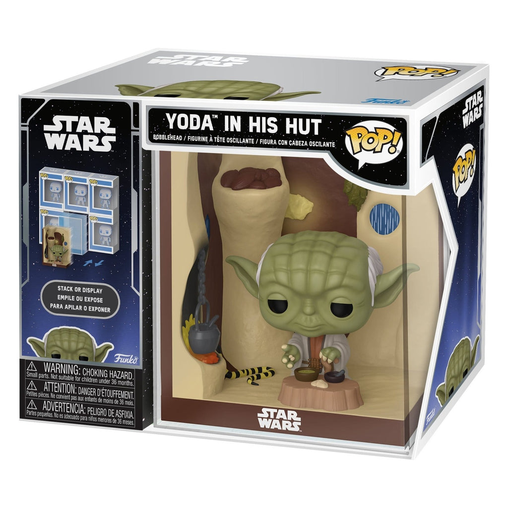 Produktbild Star Wars POP! Nooks Vinyl Figur Yoda's Hutt 9 cm