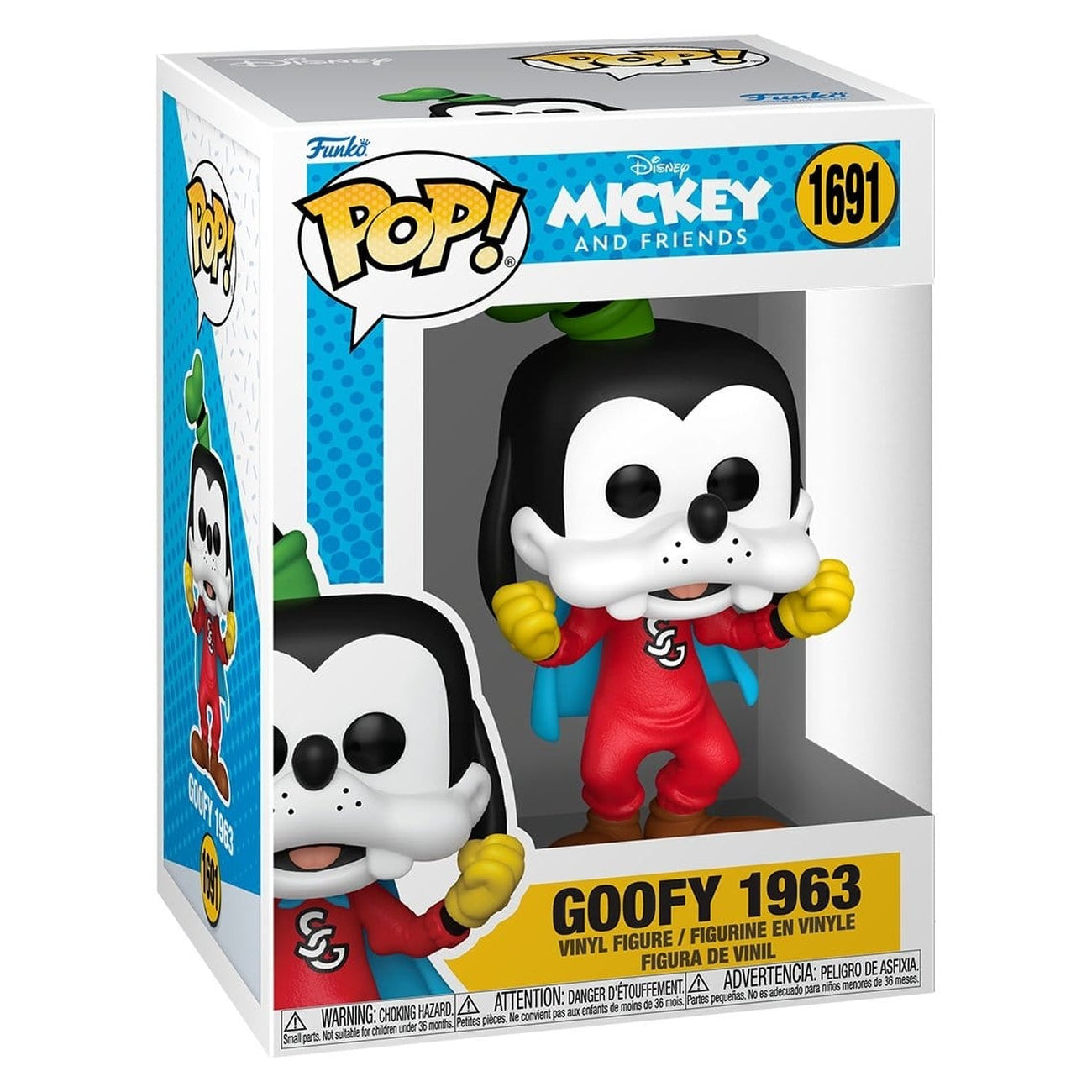 Product image Mickey and Friends POP! Vinyl Figure Goofy 1963 9 cm