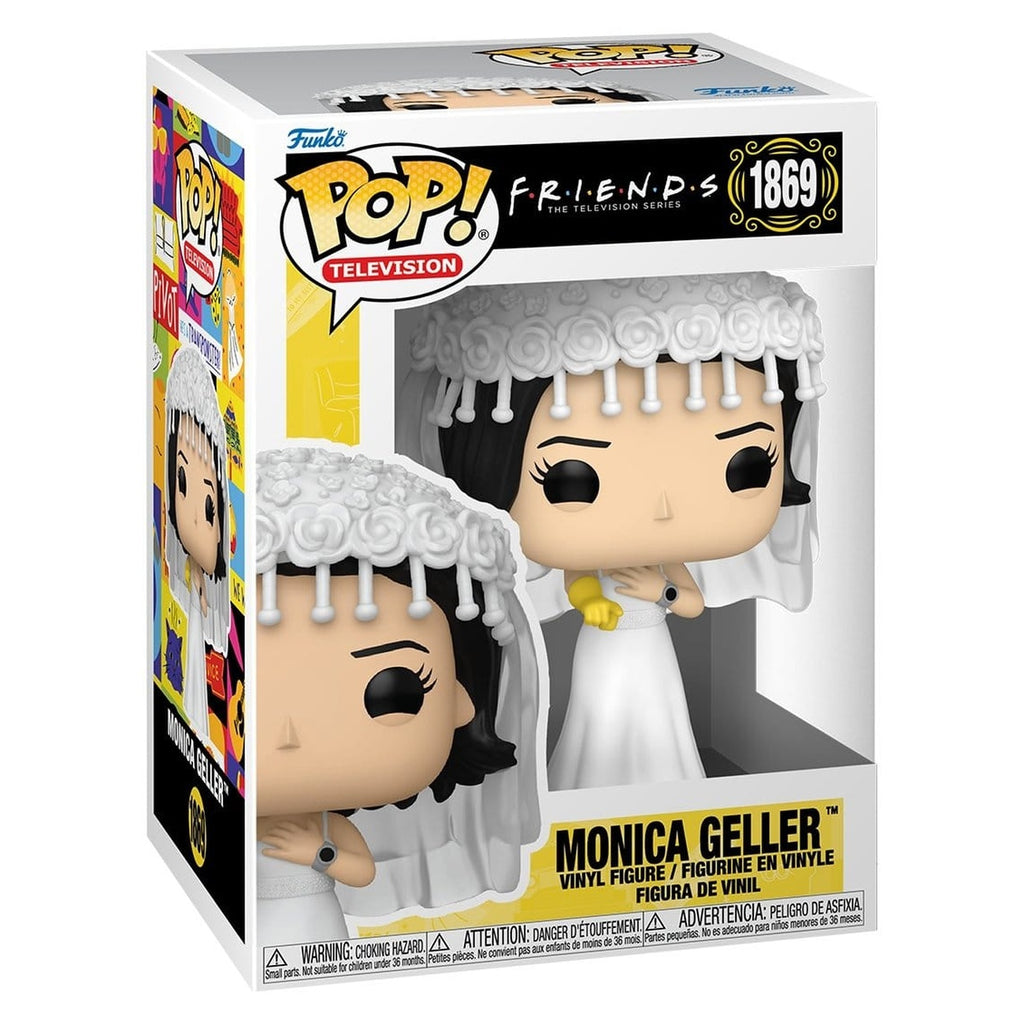 Produktbild Friends POP! TV Vinyl Figur Monica Geller (Wedding Dress) 9 cm
