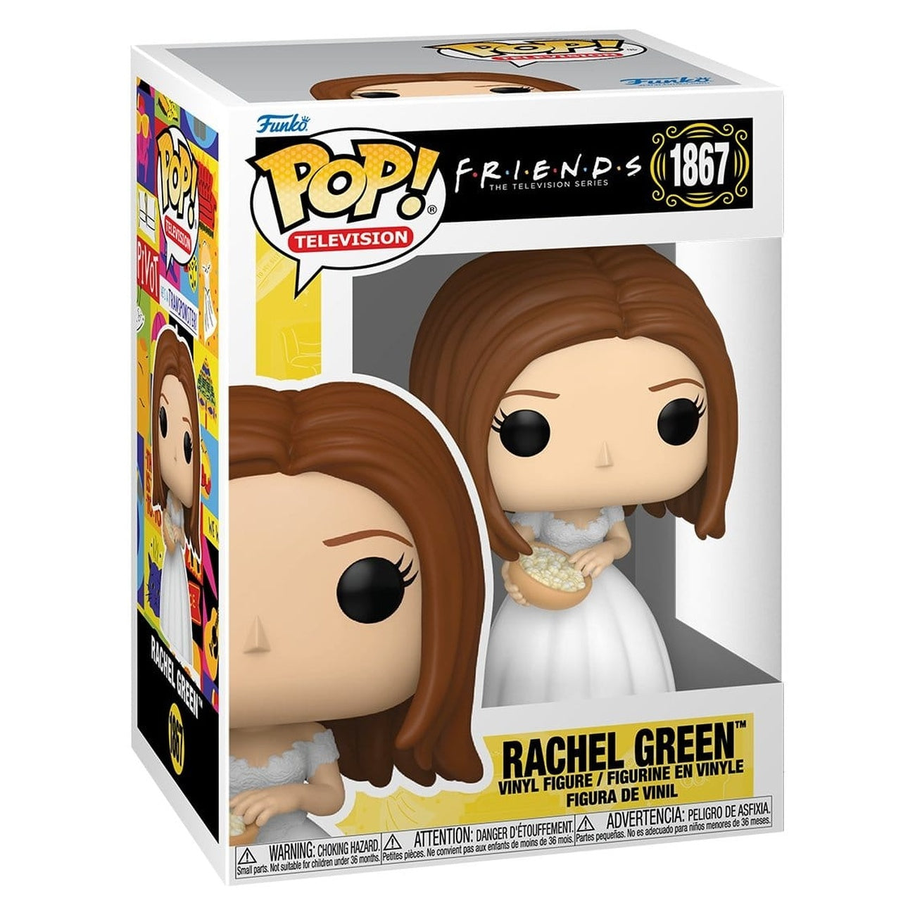 Produktbild Friends POP! TV Vinyl Figur Rachel Green (Wedding Dress) 9 cm