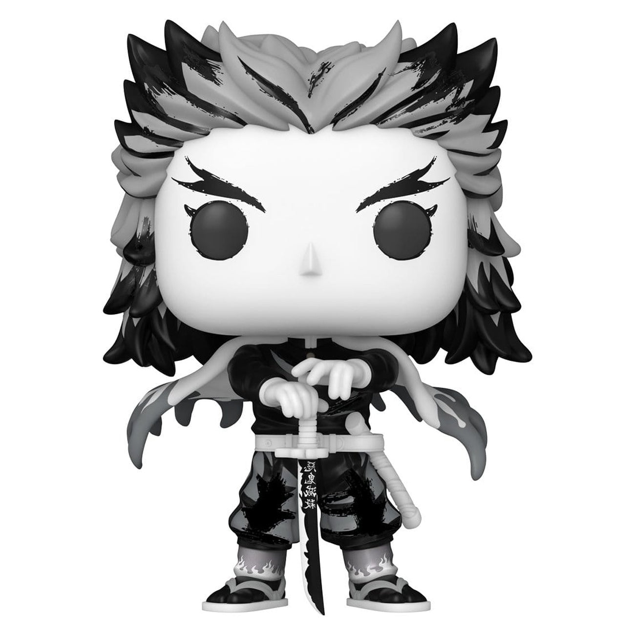 Produktbild Demon Slayer: Kimetsu no Yaiba POP! Animation Vinyl Figuren Rengoku(Sumi-Ink) 9 cm