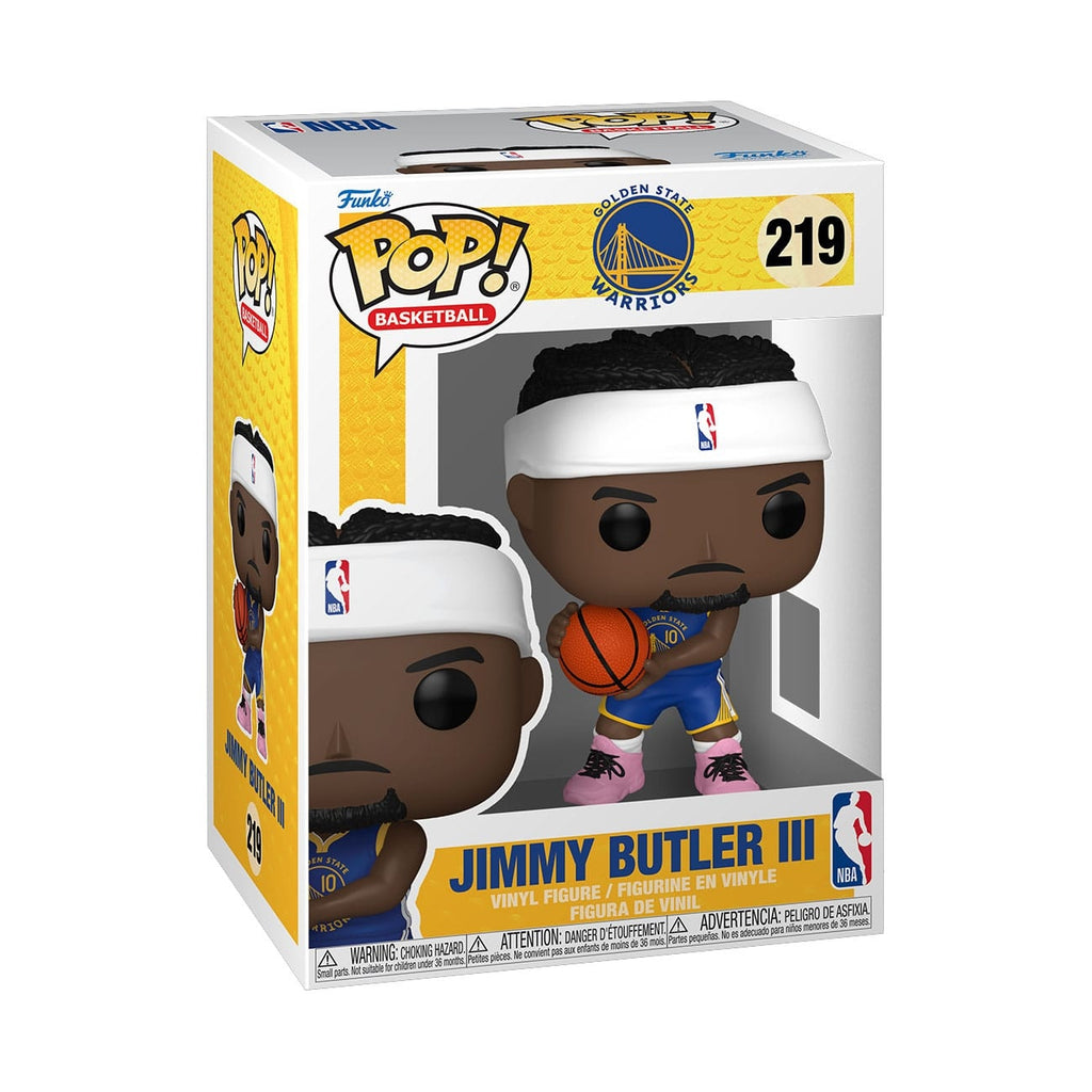 Produktbild NBA POP! Basketball Vinyl Figur Golden State Warriors: Jimmy Butler III (2025 Icon Edition Uniform) 9 cm