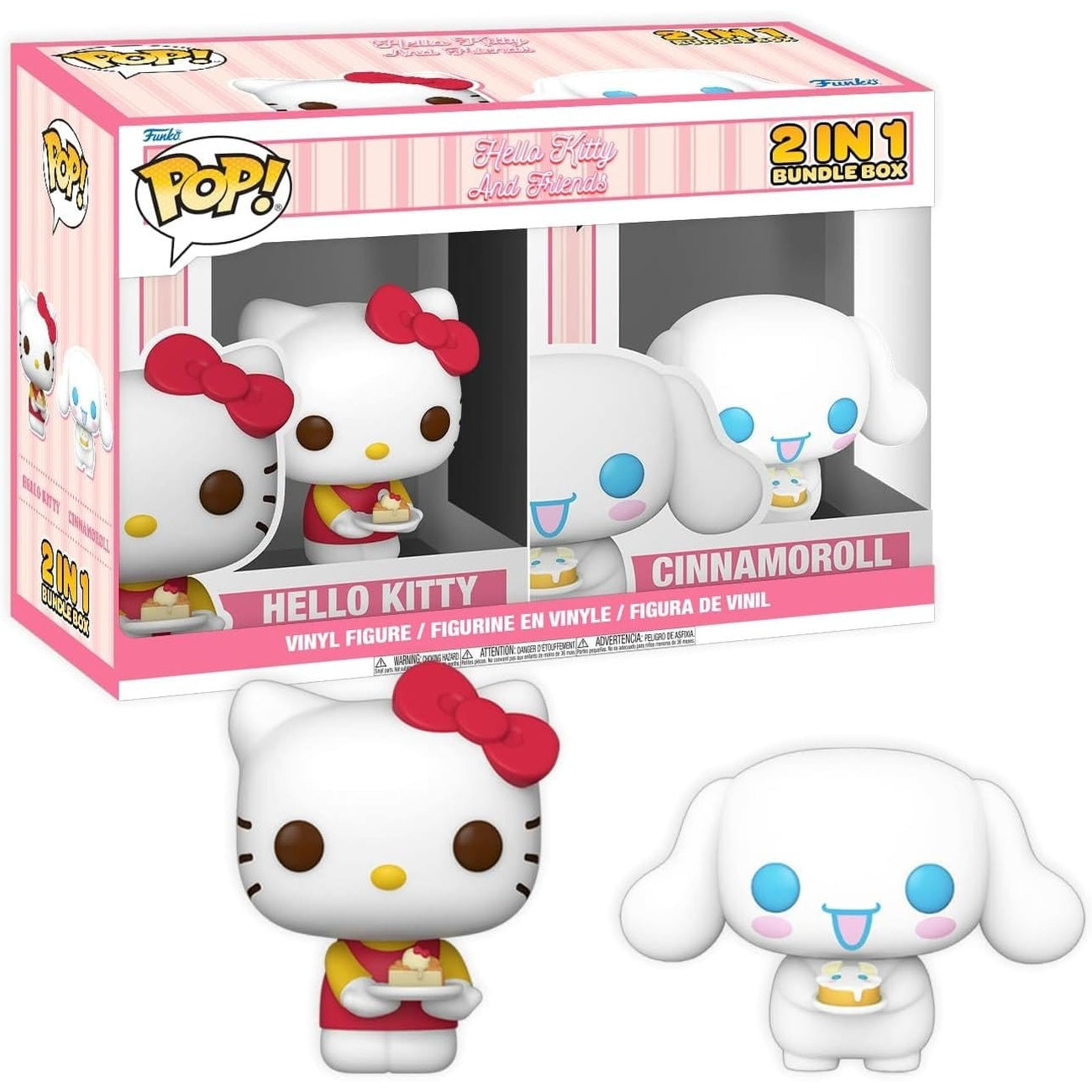 Produktbild Hello Kitty Exclusive Box Cinnamoroll & Hello Kitty with Cake Assembled