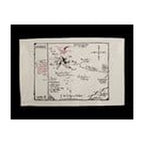 Produktbild Der Hobbit Geschirrtuch Thorins Map 72 cm