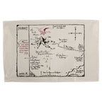 Produktbild Der Hobbit Geschirrtuch Thorins Map 72 cm