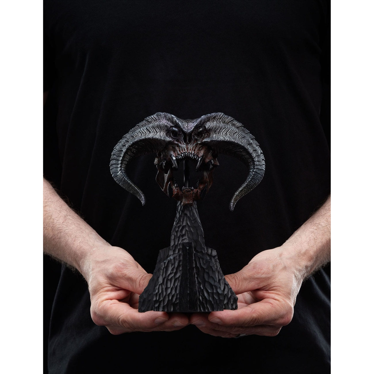 Produktbild Herr der Ringe Mini Statue Skull of a Balrog 20 cm