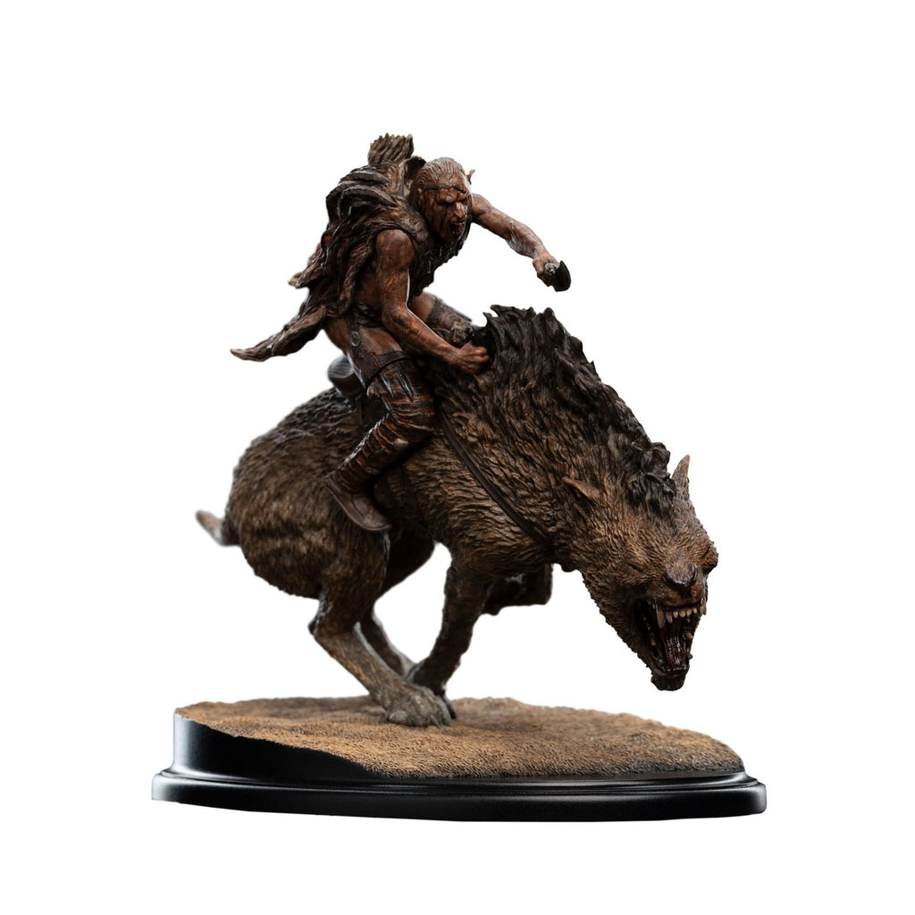 Produktbild Herr der Ringe Mini Statue Sharkû on Warg 18 cm