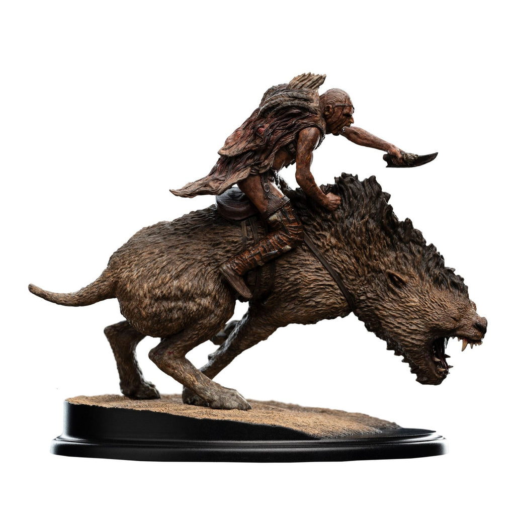 Produktbild Herr der Ringe Mini Statue Sharkû on Warg 18 cm