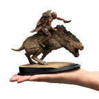 Produktbild Herr der Ringe Mini Statue Sharkû on Warg 18 cm