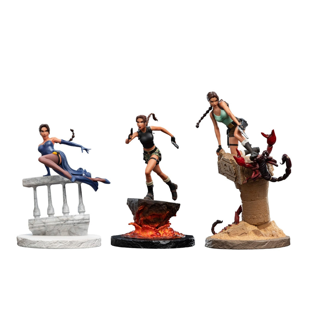 Produktbild Tomb Raider Mini Statue Lara Croft: The Sanctuary of Flame 18 cm