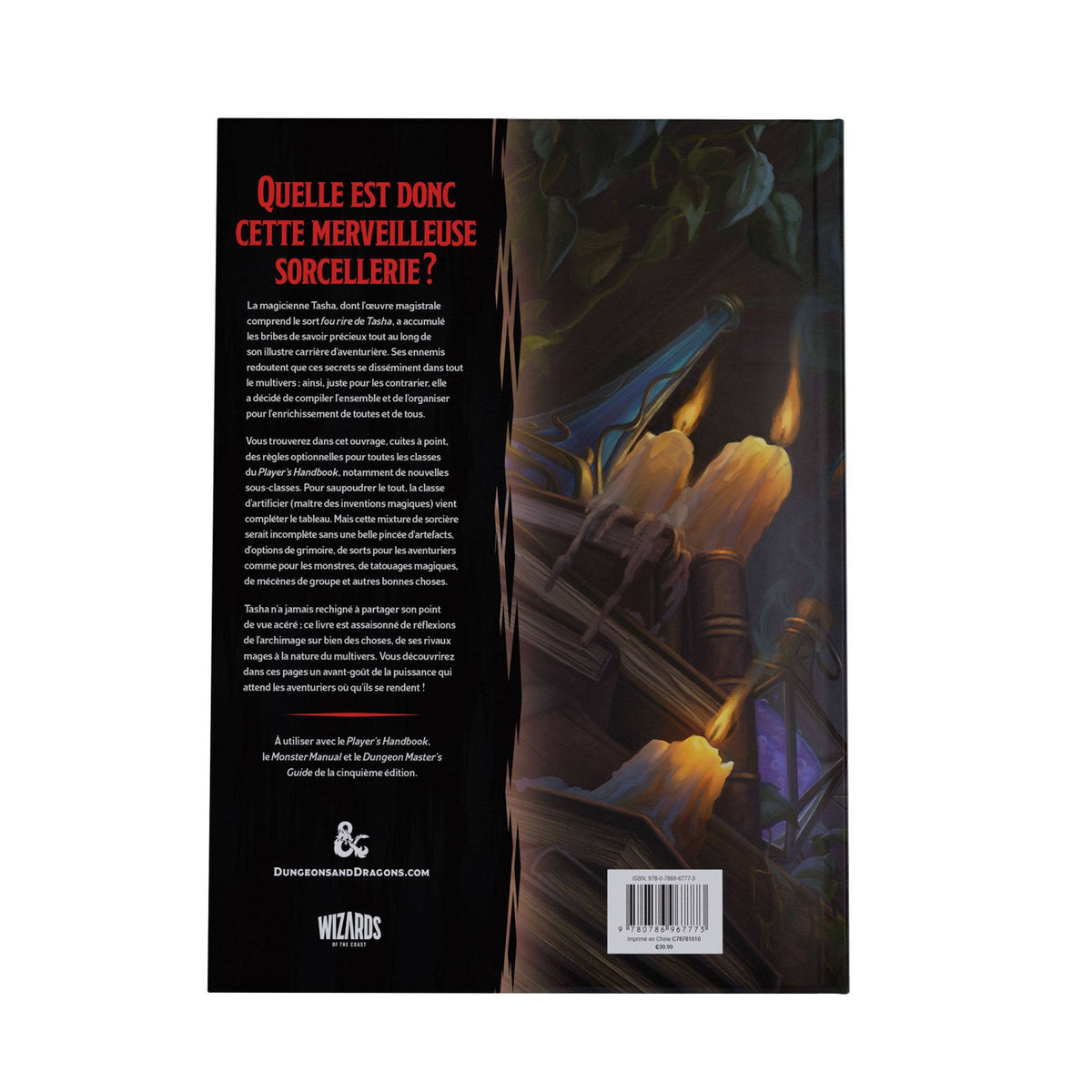 Produktbild Dungeons & Dragons RPG Le Chaudron des Merveilles de Tasha französisch