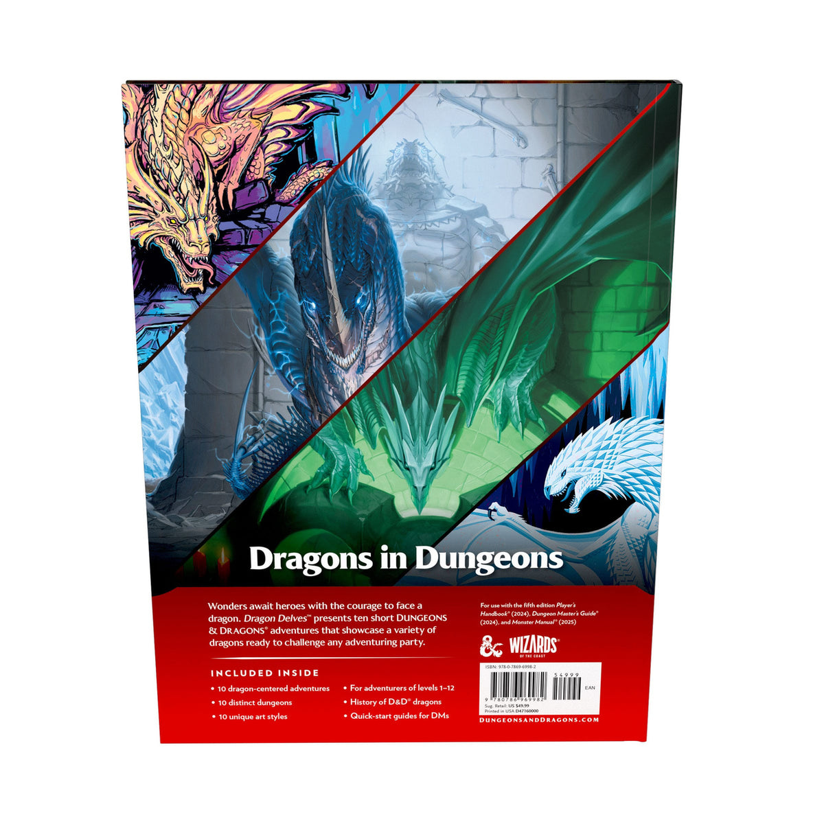 Produktbild Dungeons & Dragons RPG Dragon Delves: An Adventure Anthology englisch