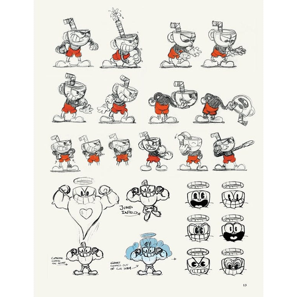 Produktbild Cuphead Artbook The Art of Cuphead *Englische Version*