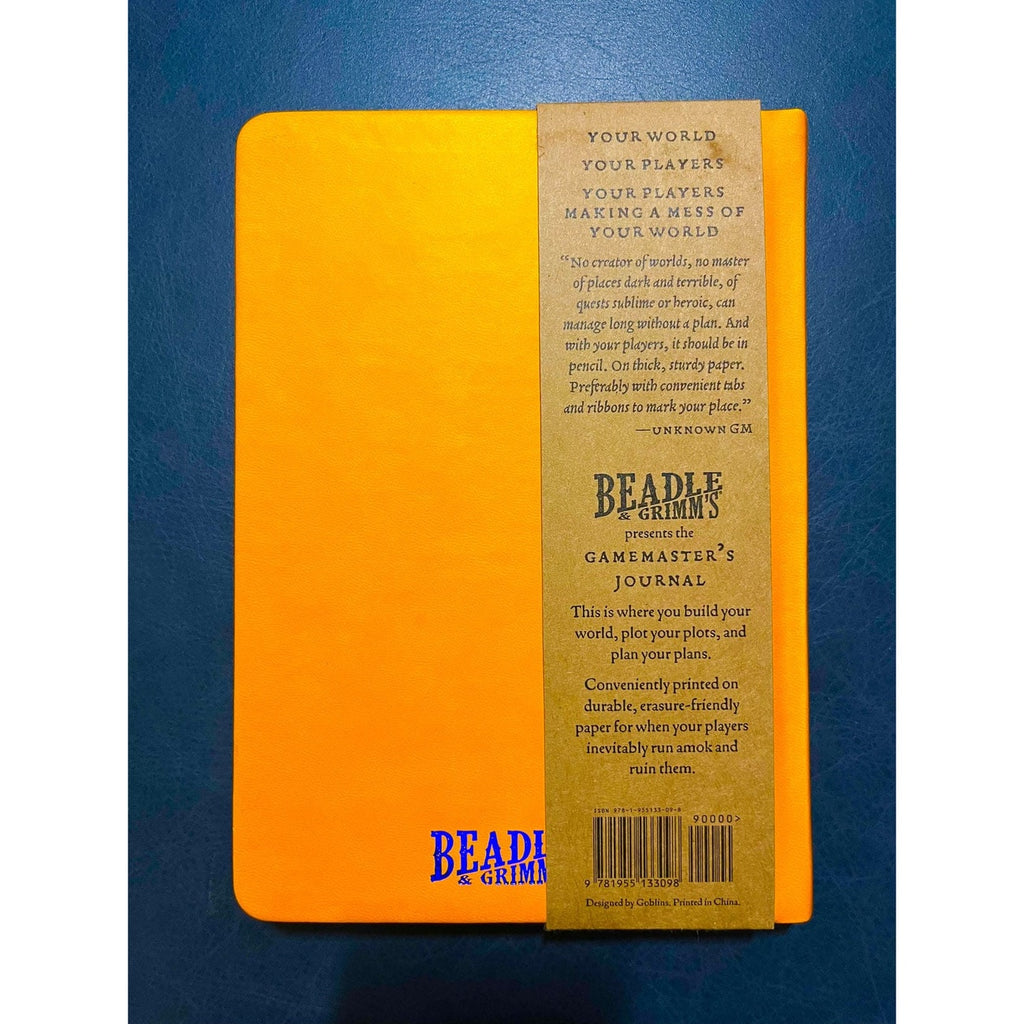 Produktbild Notizbuch A5 Gamemaster's Journal Orange Portal