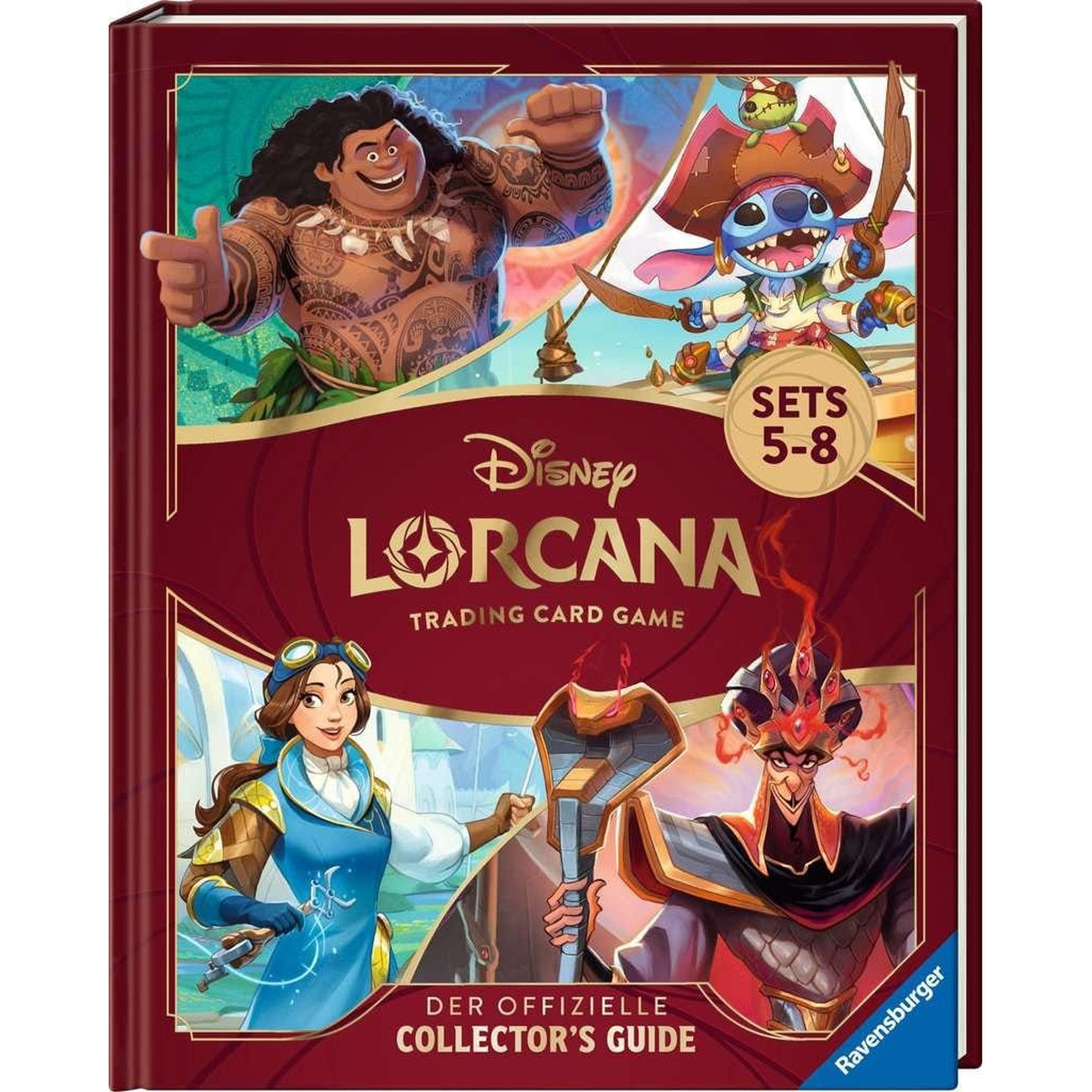 Produktbild Disney Lorcana TCG Buch Der offizielle Collector's Guide: Sets 5-8 *Deutsche Version*
