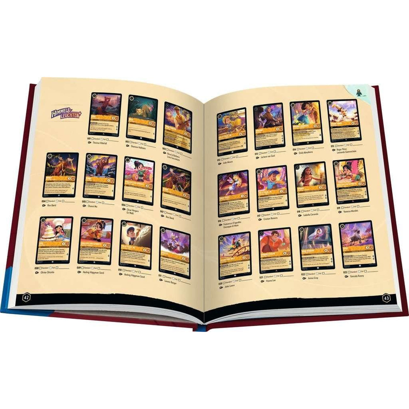 Produktbild Disney Lorcana TCG Buch Der offizielle Collector's Guide: Sets 5-8 *Deutsche Version*