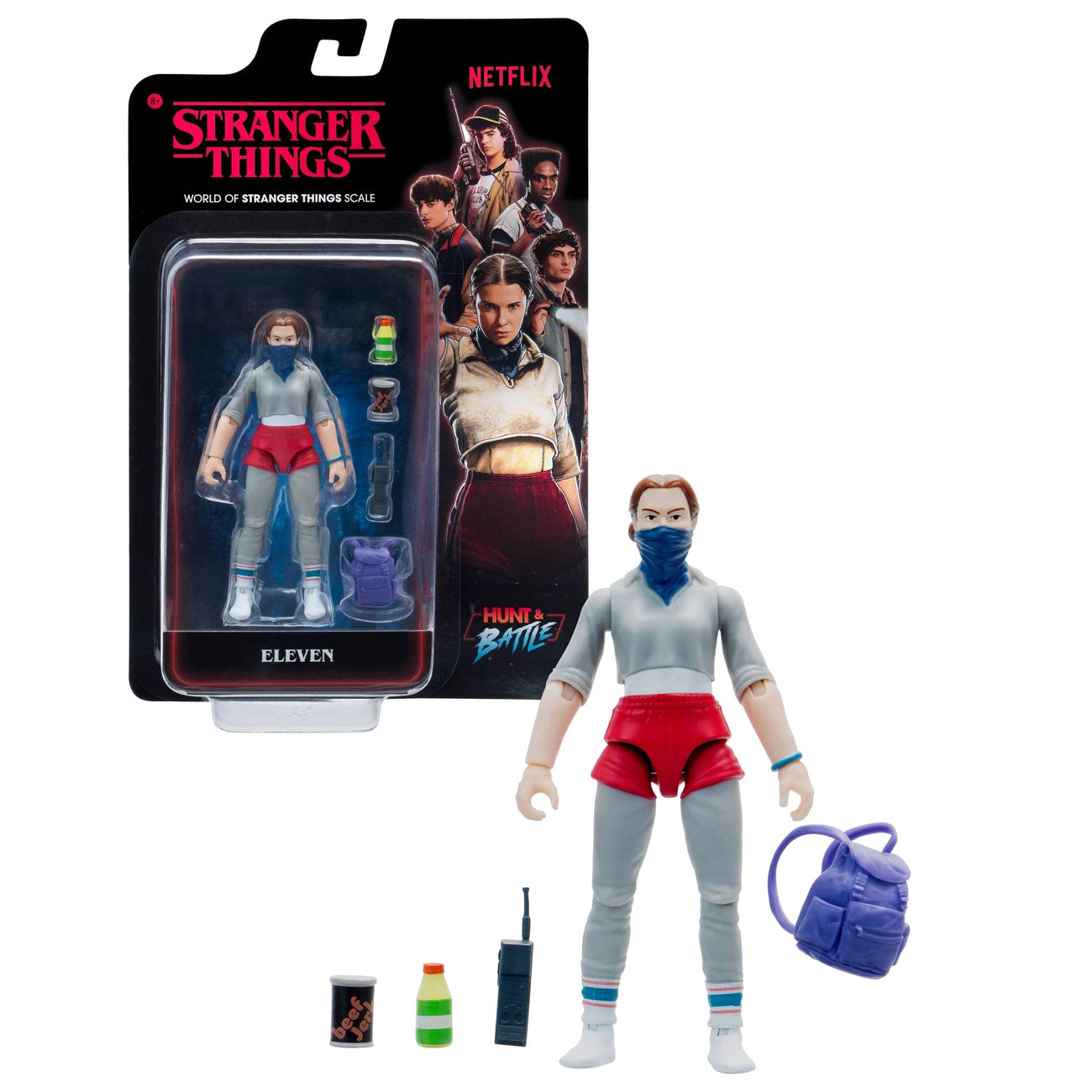 Produktbild Stranger Things World Of Core Figures Actionfigur Eleven #2 with Accy 10 cm