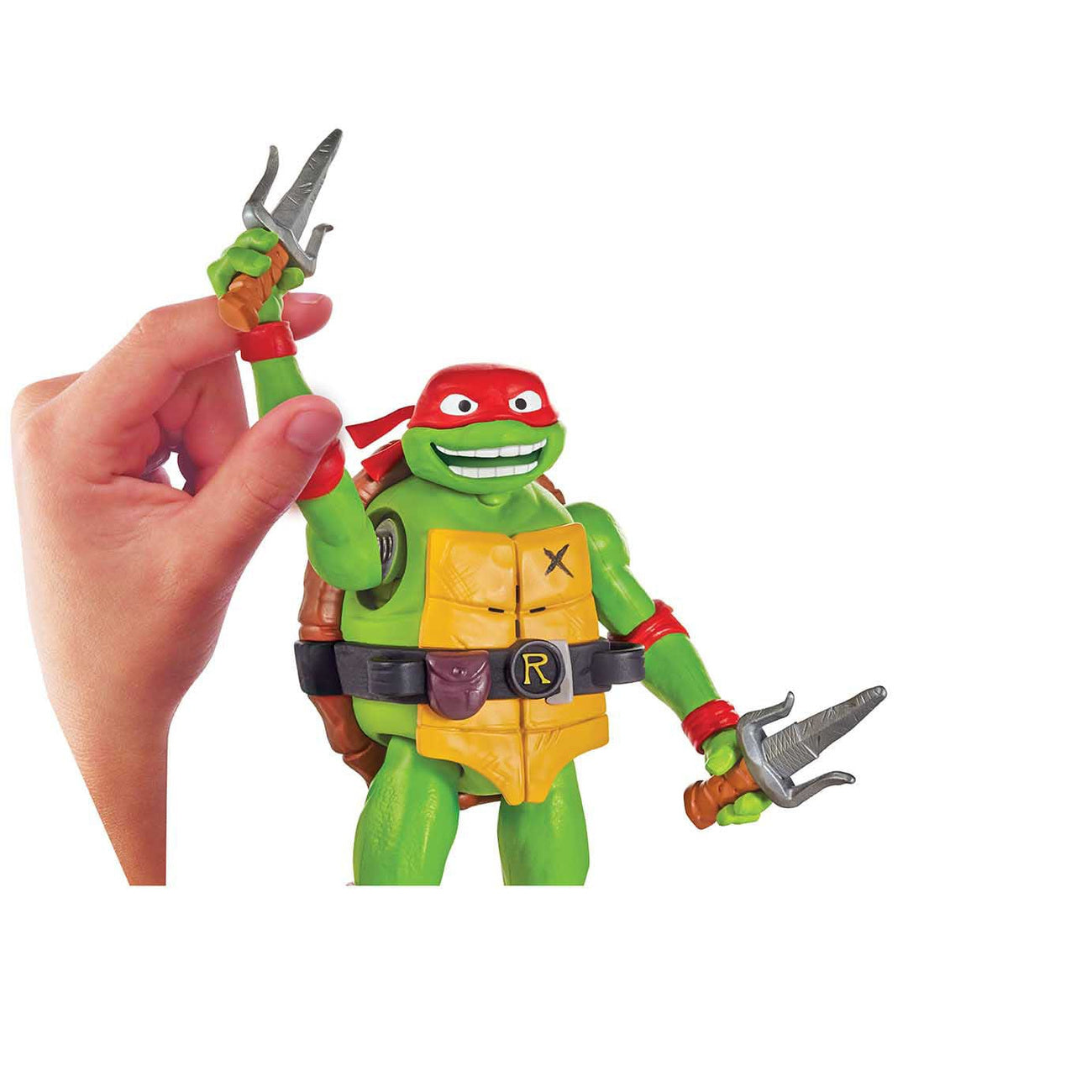 Produktbild Teenage Mutant Ninja Turtles: Mutant Mayhem Ninja Shouts Action Figur Raphael 14 cm