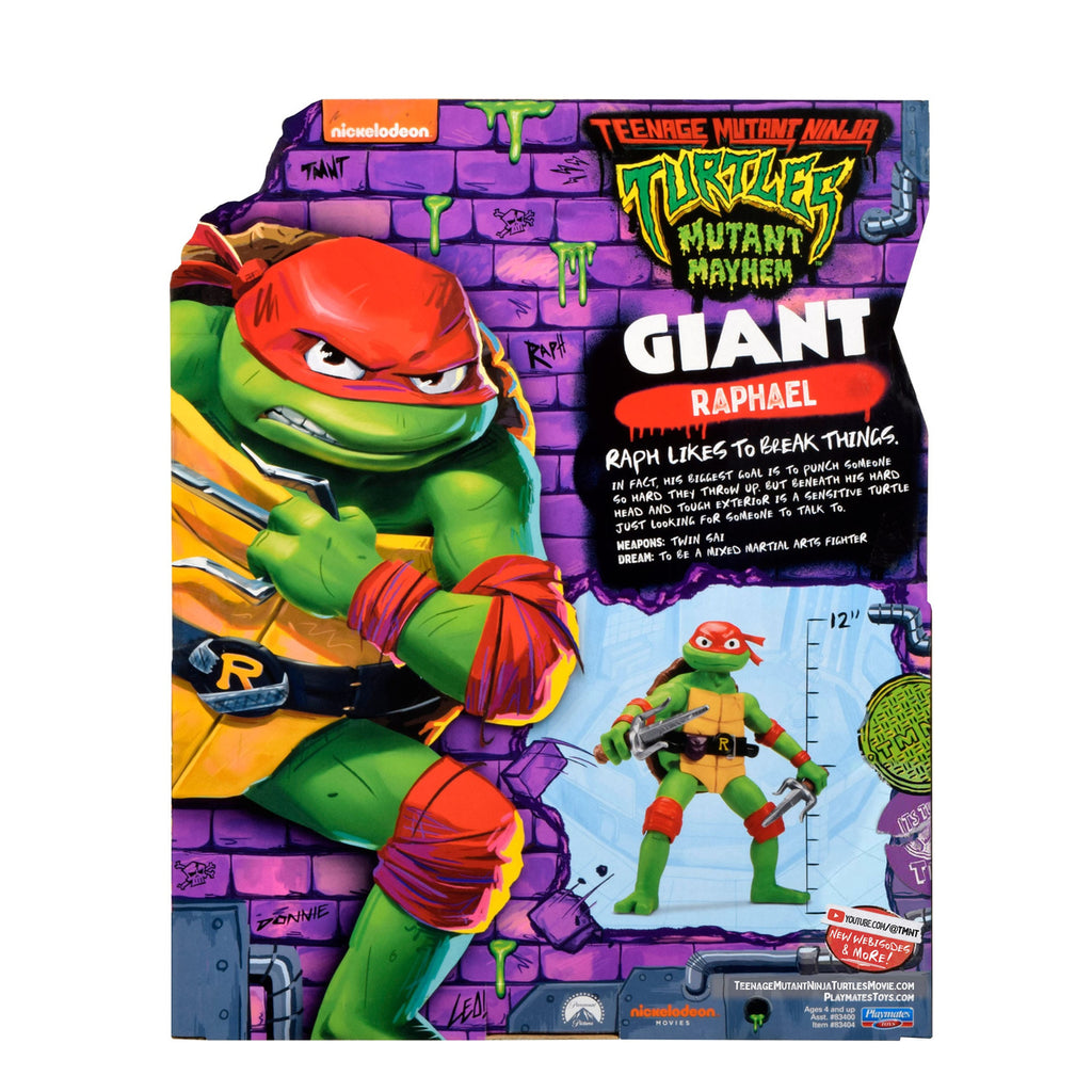 Produktbild Teenage Mutant Ninja Turtles: Mutant Mayhem Action Figur Giant Raphael 30 cm