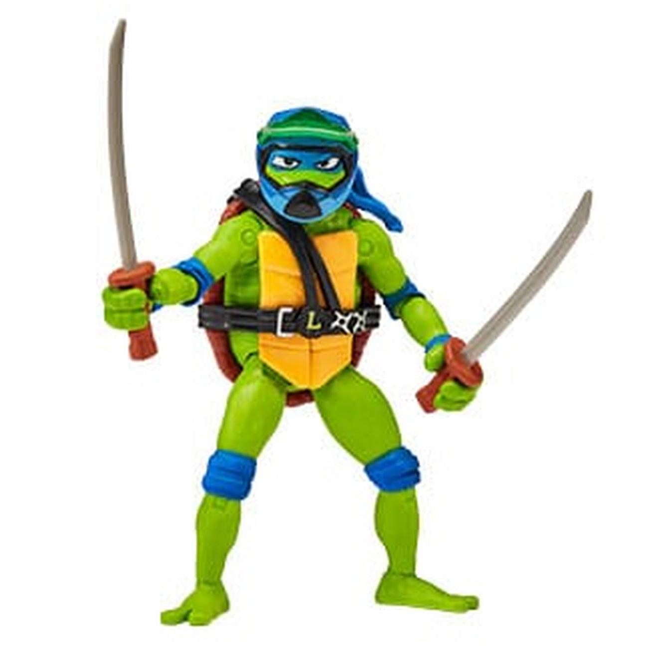 Product image Teenage Mutant Ninja Turtles: Mutant Mayhem Drive N Kick Action Figure Leonardo & Motorcycle 11 cm