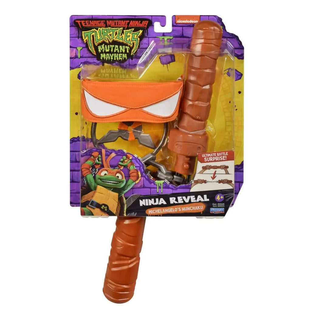 Produktbild Teenage Mutant Ninja Turtles: Mutant Mayhem Michelangelo Transforming Nunchuk