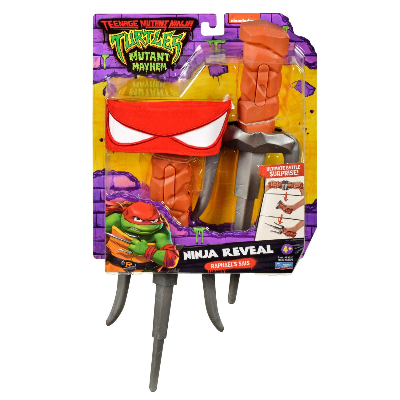 Produktbild Teenage Mutant Ninja Turtles: Mutant Mayhem Raphael Transforming Sai