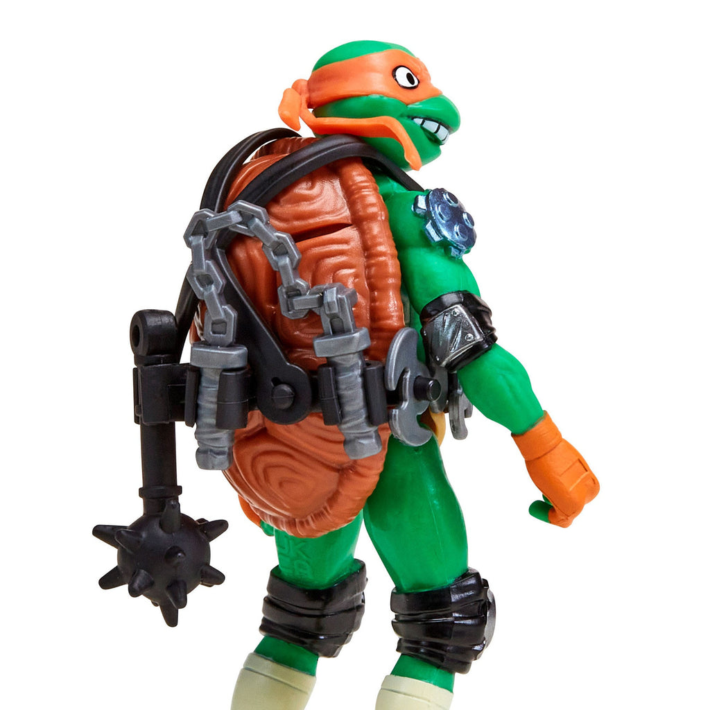 Produktbild Die Abenteuer der Teenage Mutant Ninja Turtles Mix 'n Match Actionfigur Michelangelo 12 cm