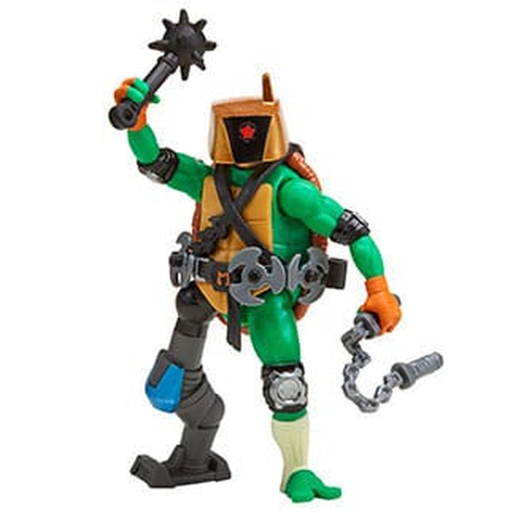 Produktbild Die Abenteuer der Teenage Mutant Ninja Turtles Mix 'n Match Actionfigur Michelangelo 12 cm