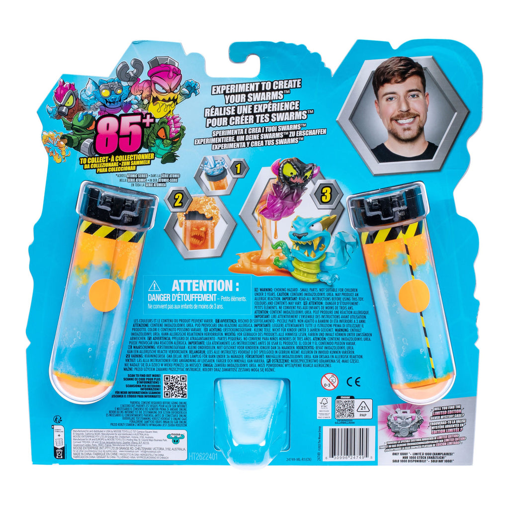 Produktbild Mr. Beast Lab Swarms Minifiguren 12er-Pack Mega Lab 1 3 cm Sortiment (4)