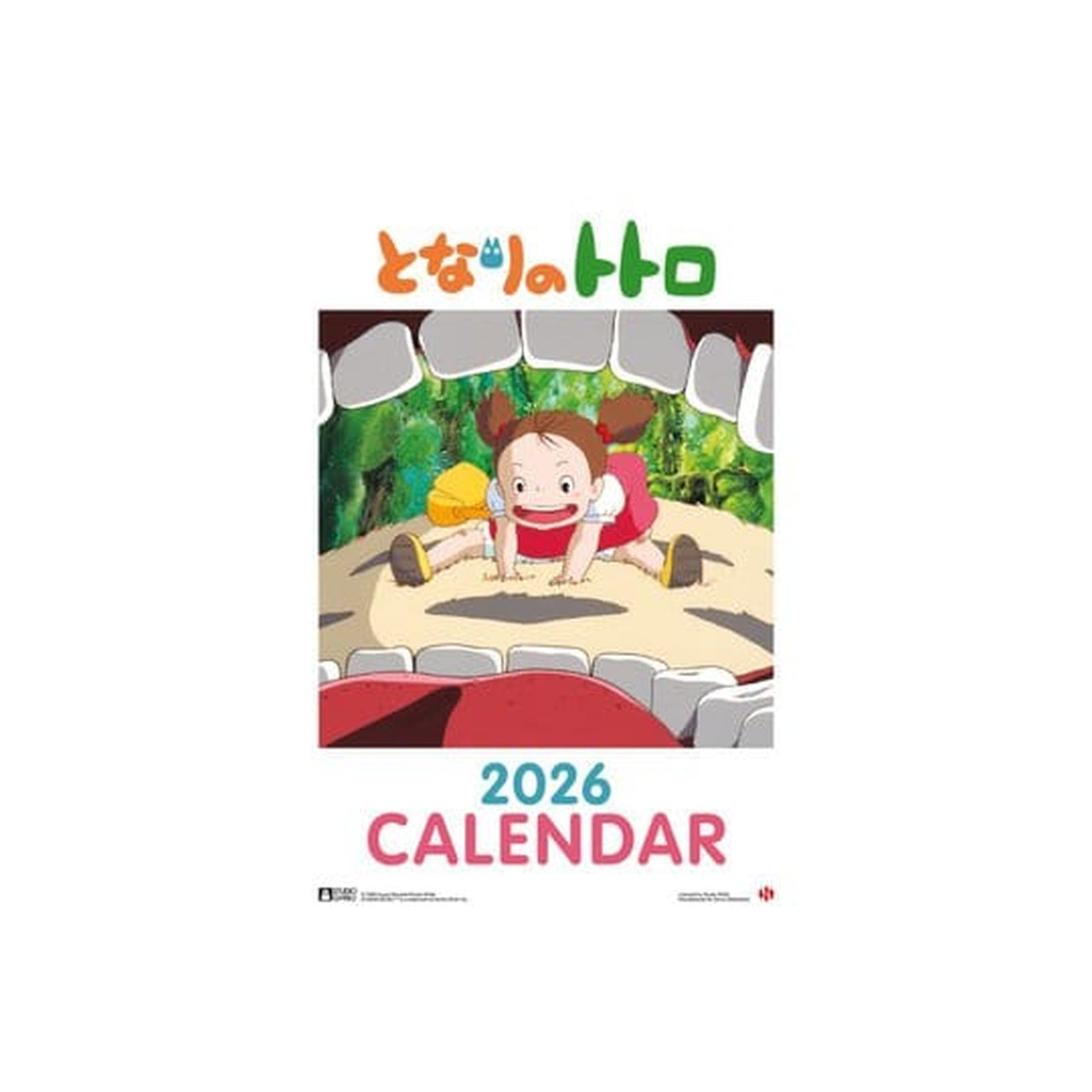Produktbild Mein Nachbar Totoro Kalender 2026 *Englische Version*