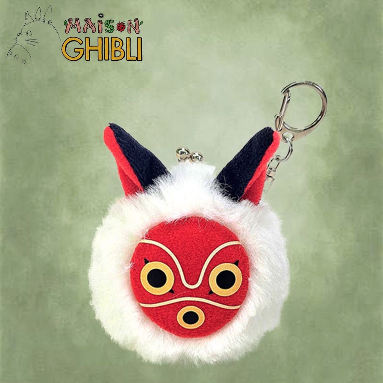 Produktbild Prinzessin Mononoke Funwari Mini Plüsch-Geldbeutel Sans Mask